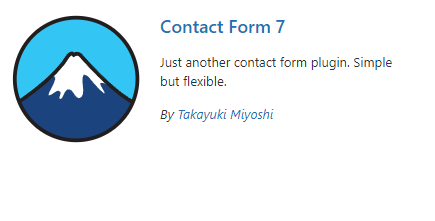 contact form7 plugin